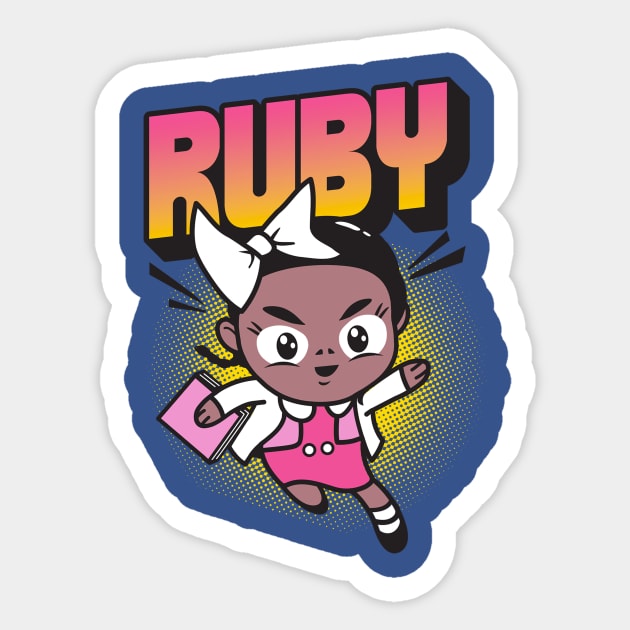 Ruby Sticker by dn1ce25